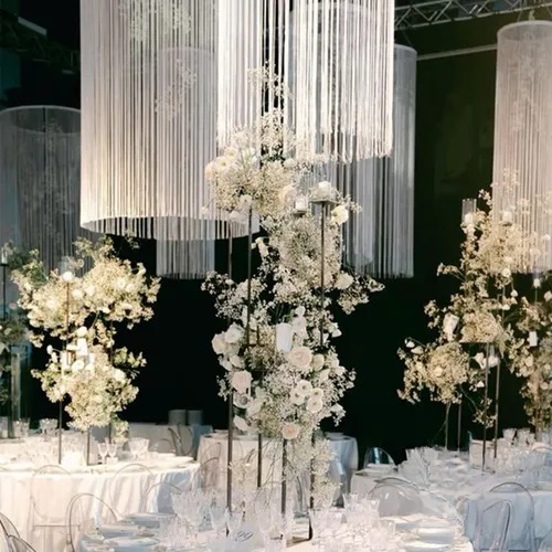 실버 실 커튼 문발 