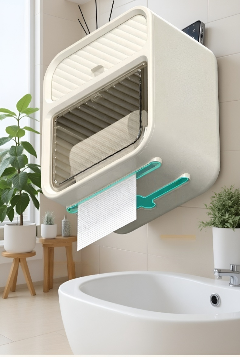 튼튼하고 안정적인 욕실 수납 선반 구조