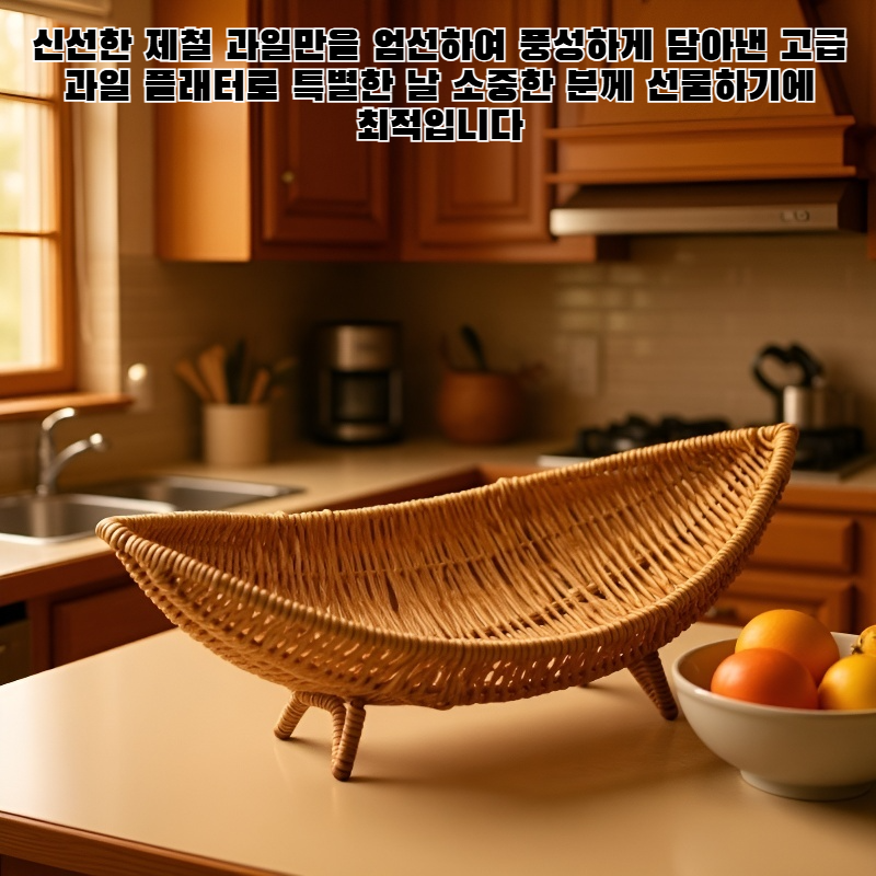 고급 과일 플래터