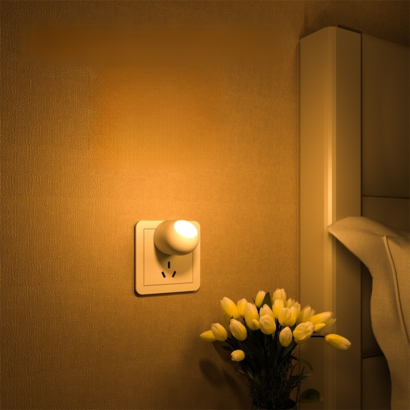 Energy-saving plug-in soft night light