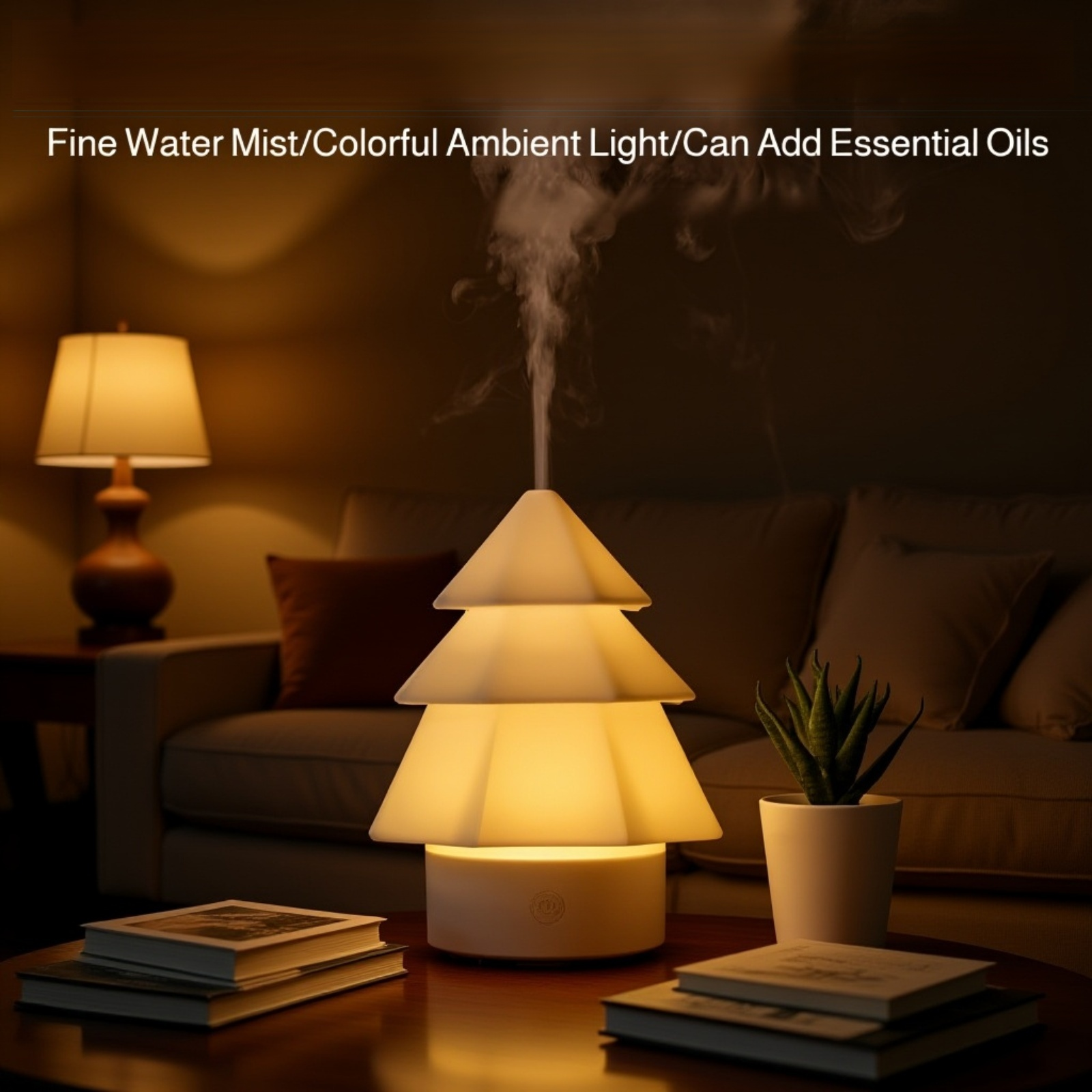 Christmas Tree Aroma Diffuser with LED lights