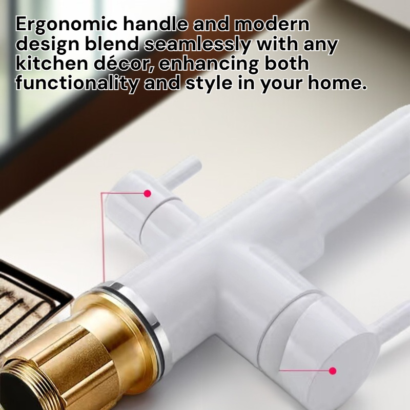 Kitchen Sink Dual Outlet Faucet Household Purified Water Direct Drinking Faucet