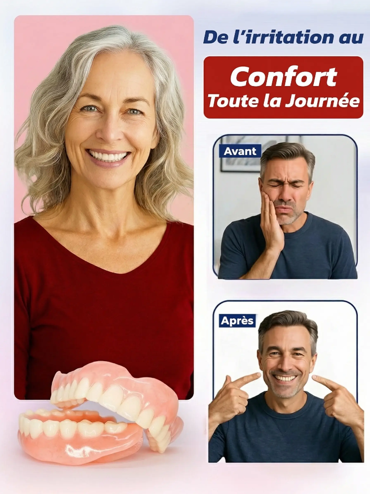 Prothèse dentaire complète haut de gamme sur mesure