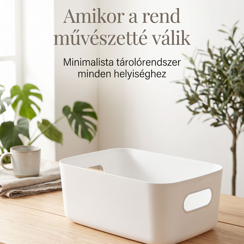 Többfunkciós asztali rendszerező doboz