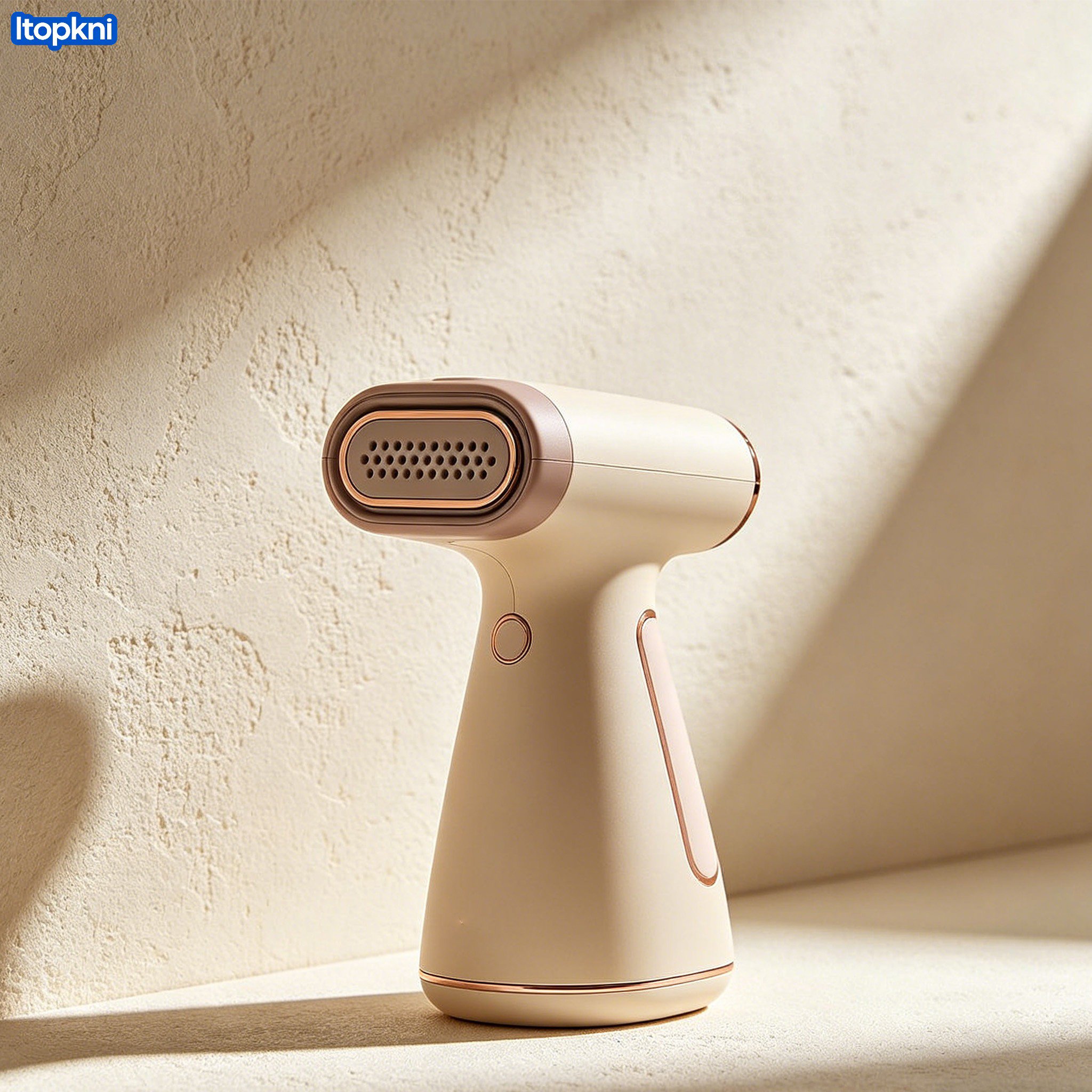 Portable handheld garment steamer for quick wrinkle removal