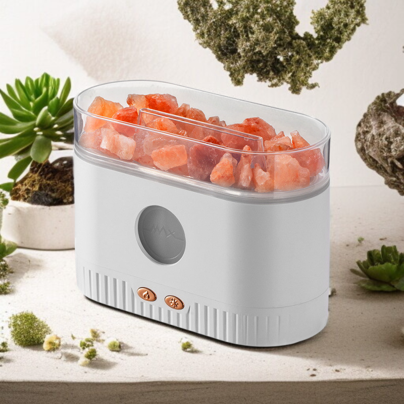 탁상용 칠색 크리스털 가습기 무음 사무용 침실 디퓨저 가습기 무드등 칠색 가습기