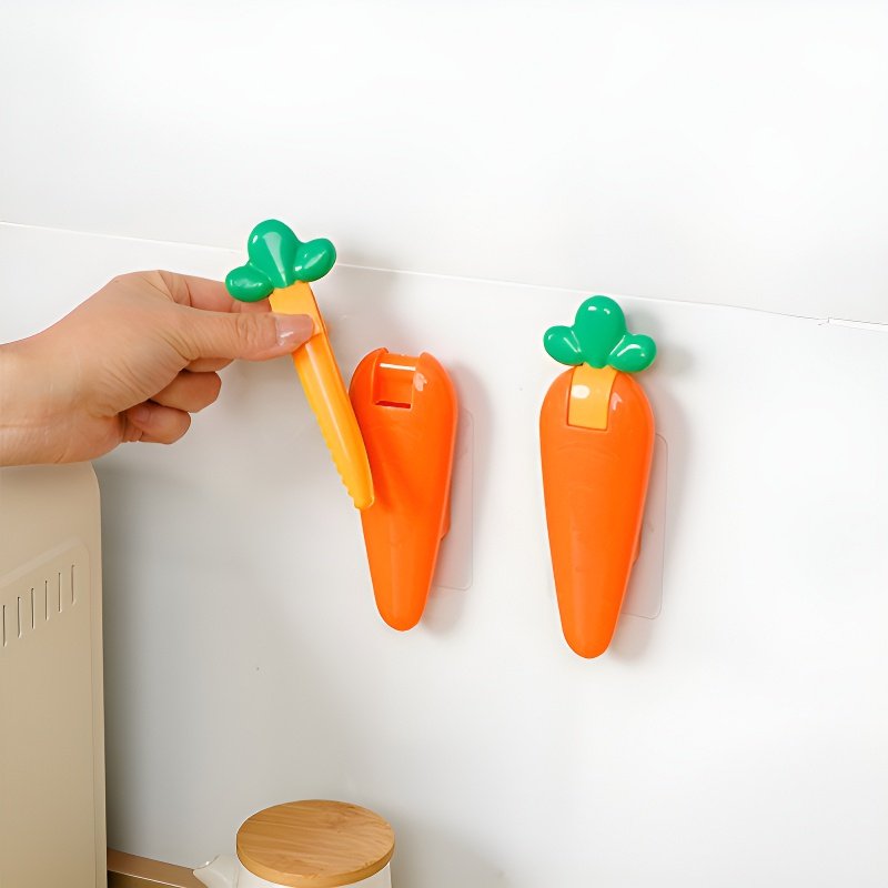 Bathroom Multi-Functional Cute Hair and Trash Clip