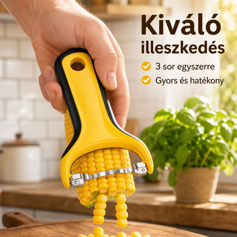 Többfunkciós kukoricamaghámozó, otthoni konyhai gyümölcs- és zöldséghámozó