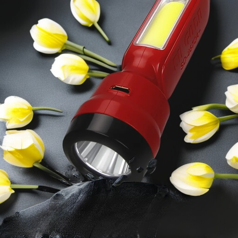 雙光源汽修維修燈手電筒