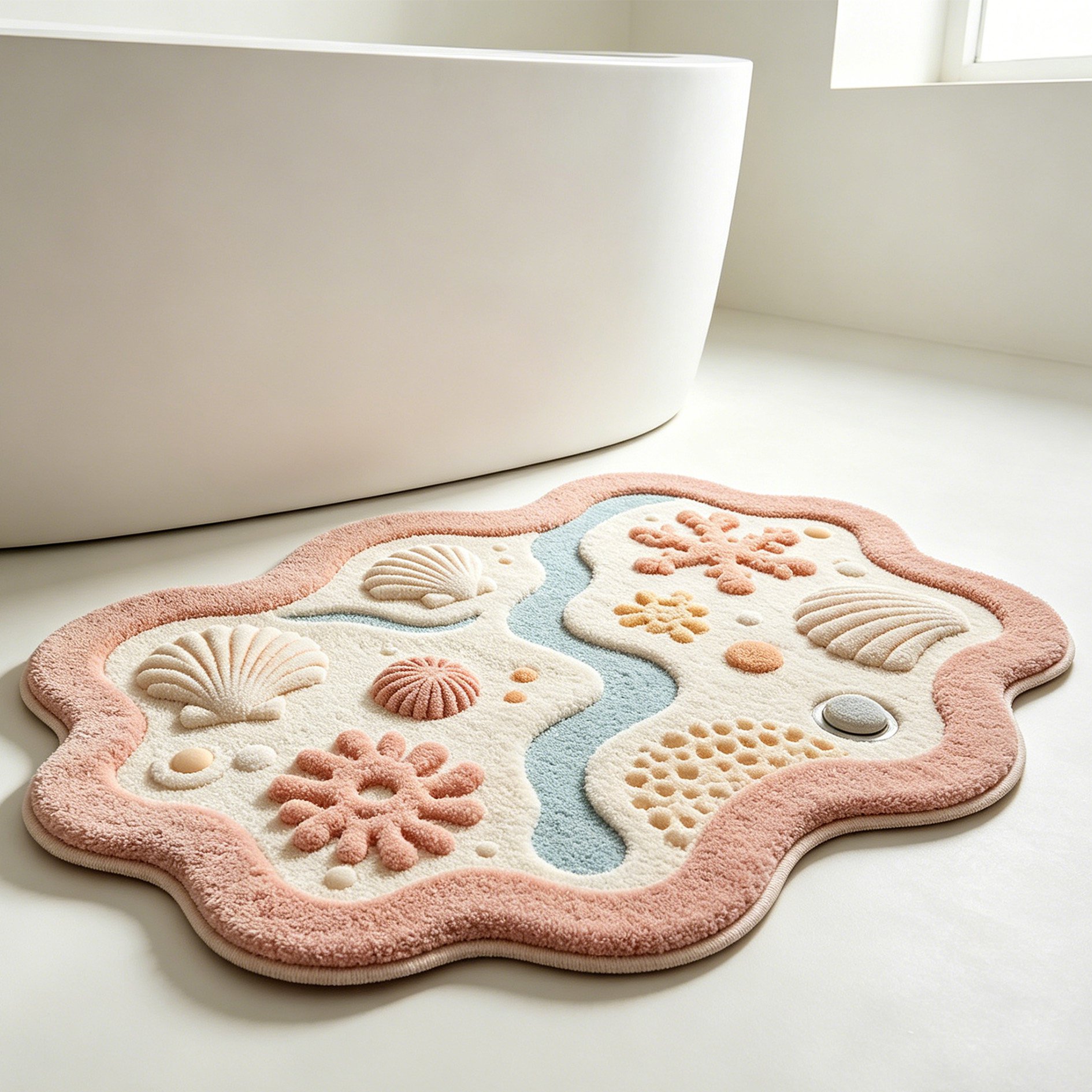 Badezimmer Rutschfeste Badematte (2er Set)