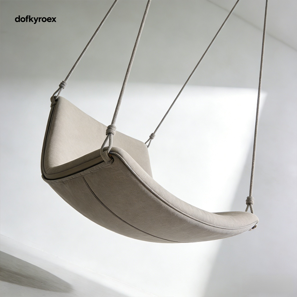 Comfortable swing chair with cushion