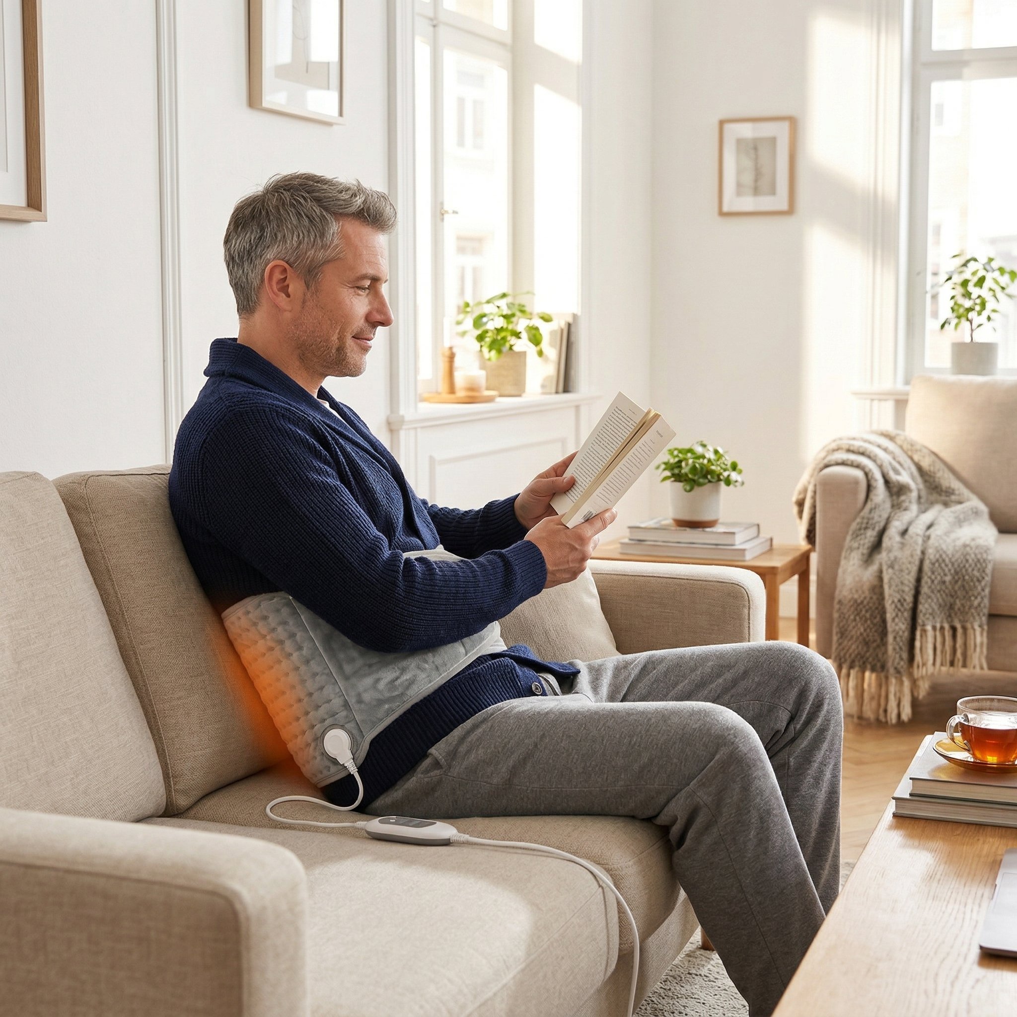 Heizkissen-Taillengurt, Wärmekissen für den Hausgebrauch, Heizbares Taillenpolster
