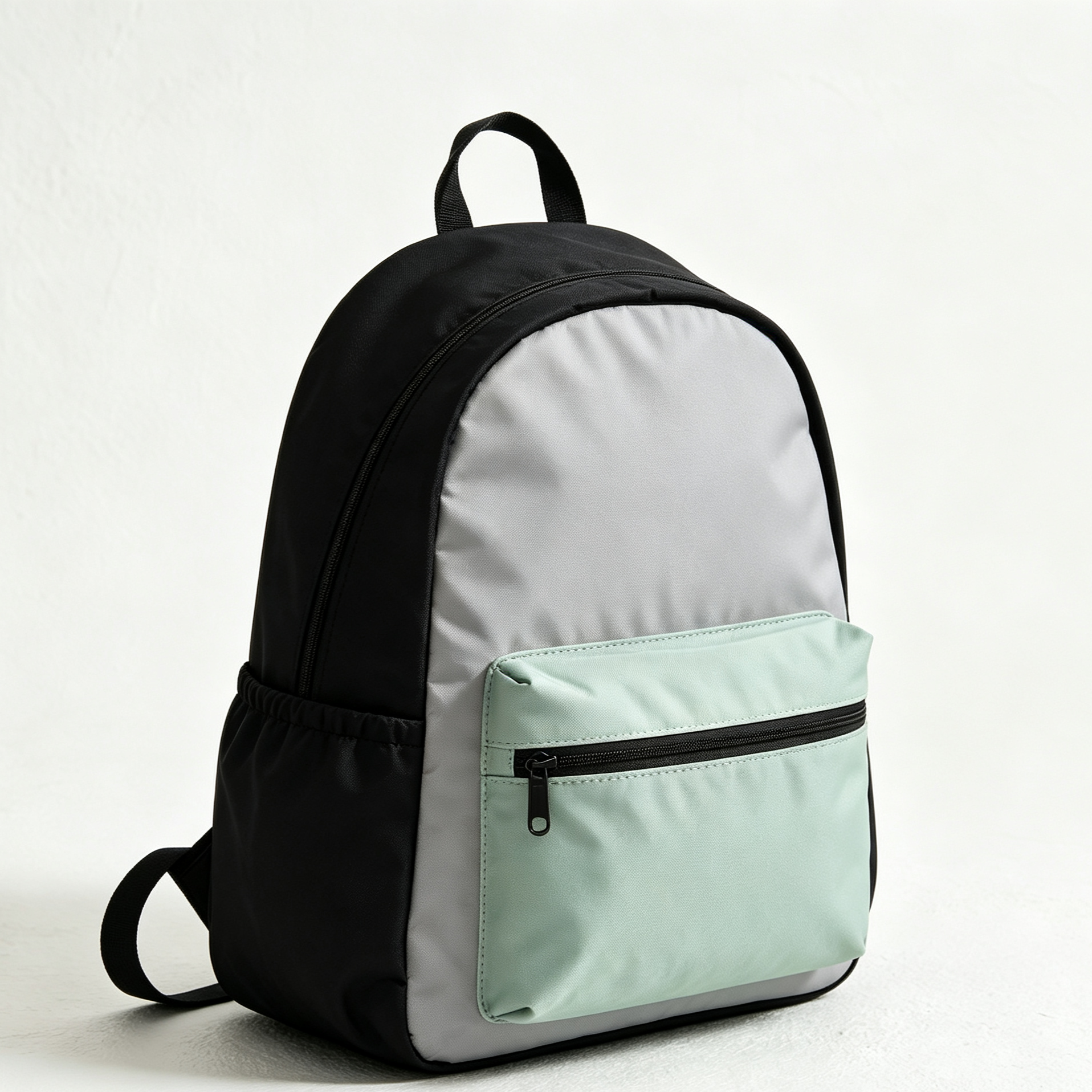 Color-blocked backpack
