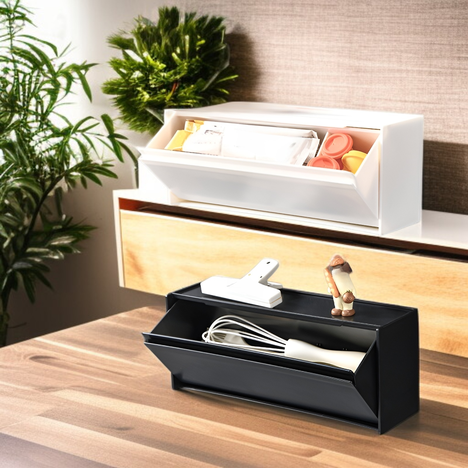 냉장고 자석 흡착식 수납함