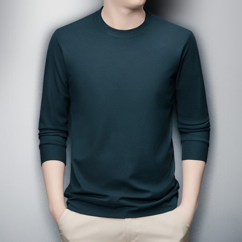 남성 긴팔 이너 레깅스 순색 티셔츠