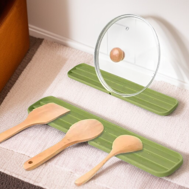Multifunctional Silicone Drainage and Storage Mat for Pot Lids