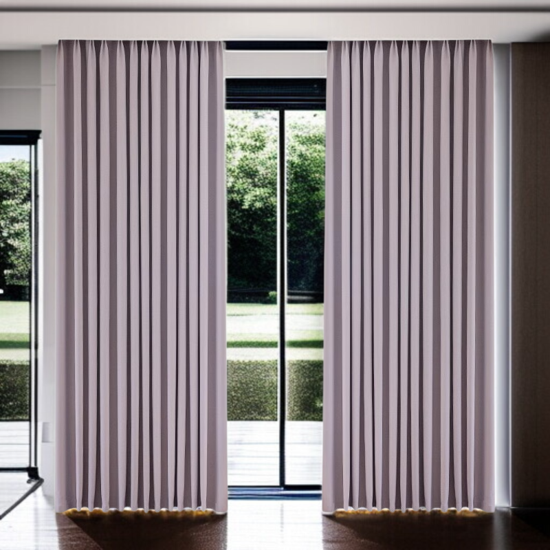 リビングルームのための軽い贅沢な遮光カーテン 寝室のための不透明な遮光カーテン 浮遊窓