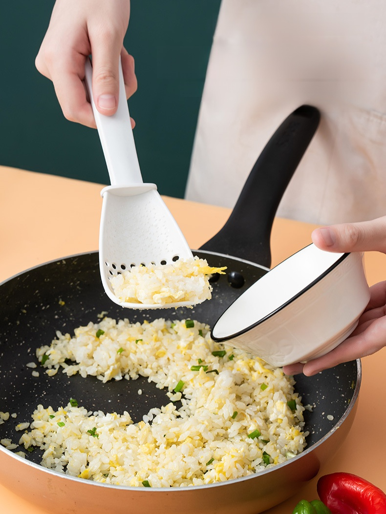 Essential kitchen tool for draining vegetables