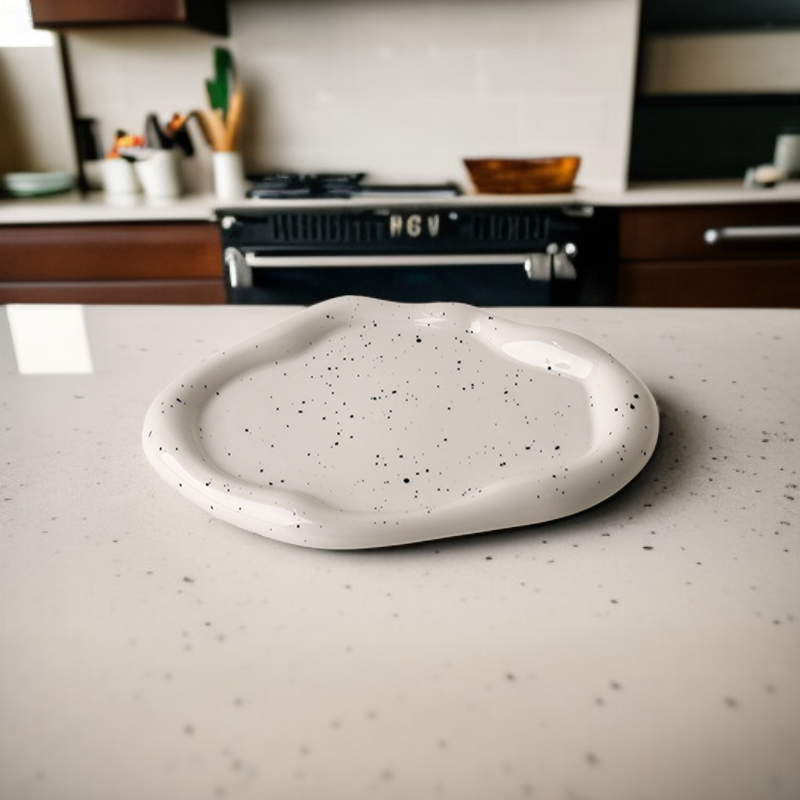 Luxury Ceramic Snack Plate