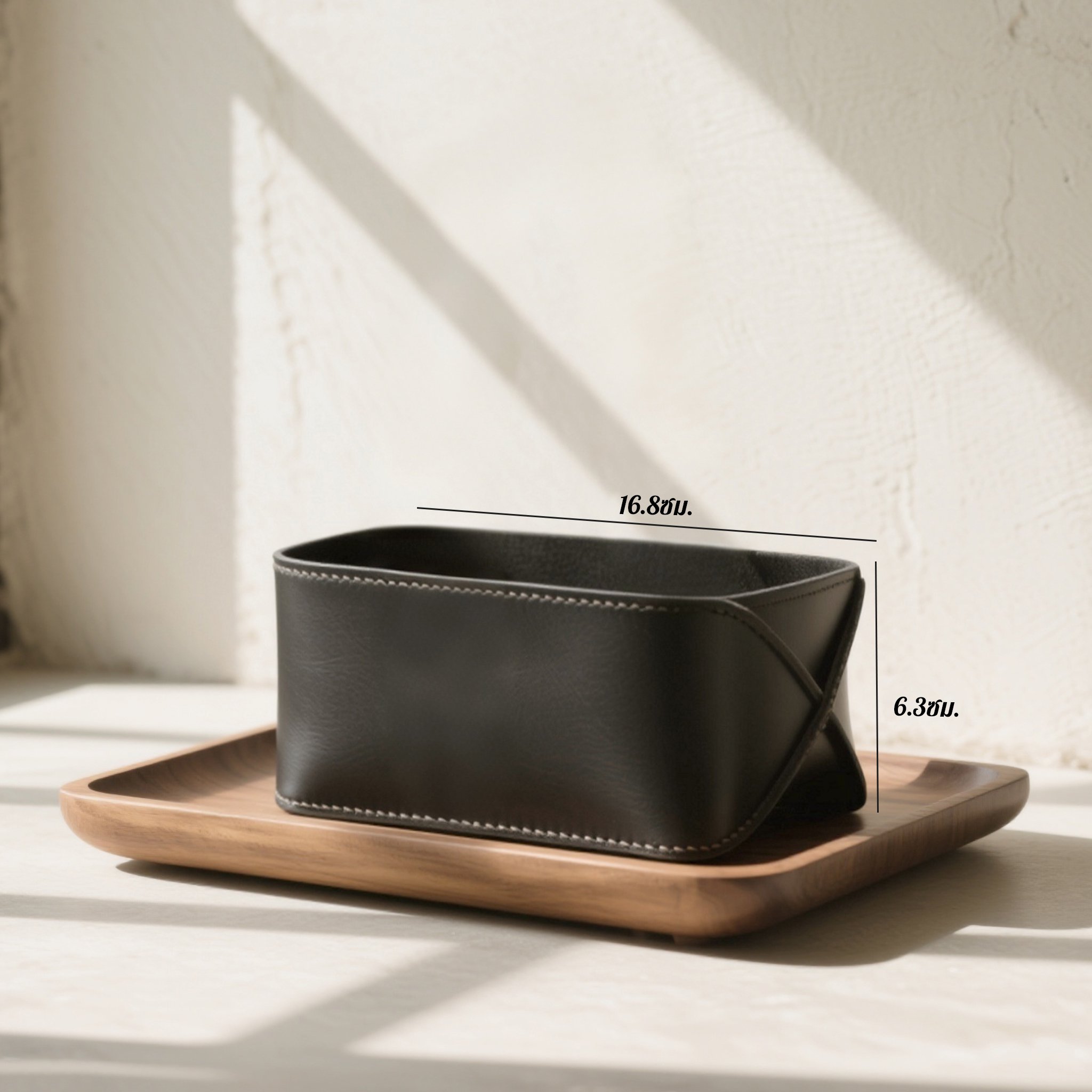 แพ็ค 4 กล่องใส่กระดาษทิชชูหนังอเนกประสงค์