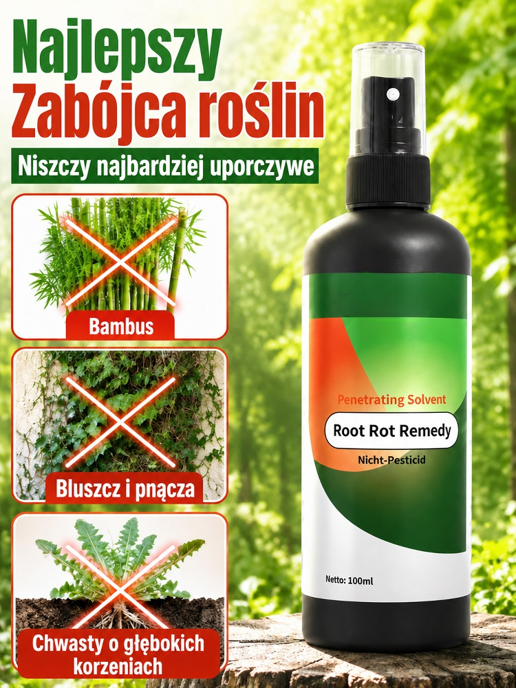 Wydajny nanopoziomowy płyn do rozpuszczania korzeni 【Oszczędność kosztów pracy】