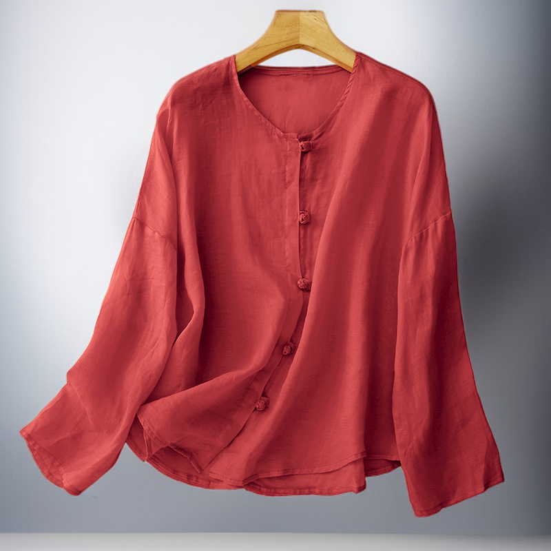 중국식 단추 디테일 클로즈업