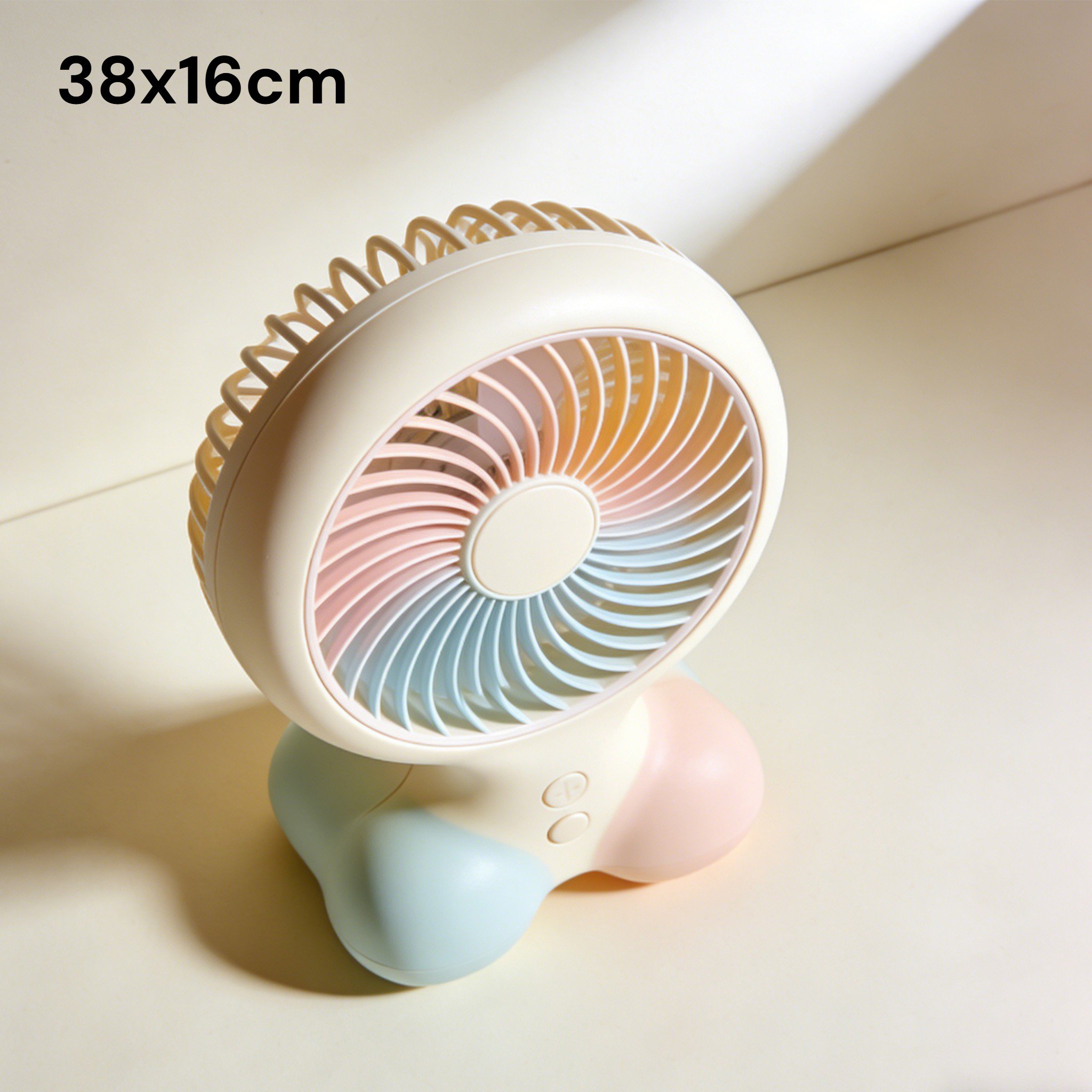 저소음 선풍기 정면 이미지