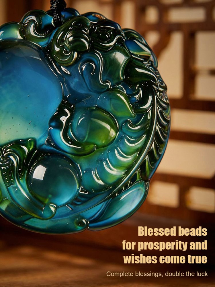 【Responsive to Requests】Color-Changing Pixiu Pendant Holding a Pearl