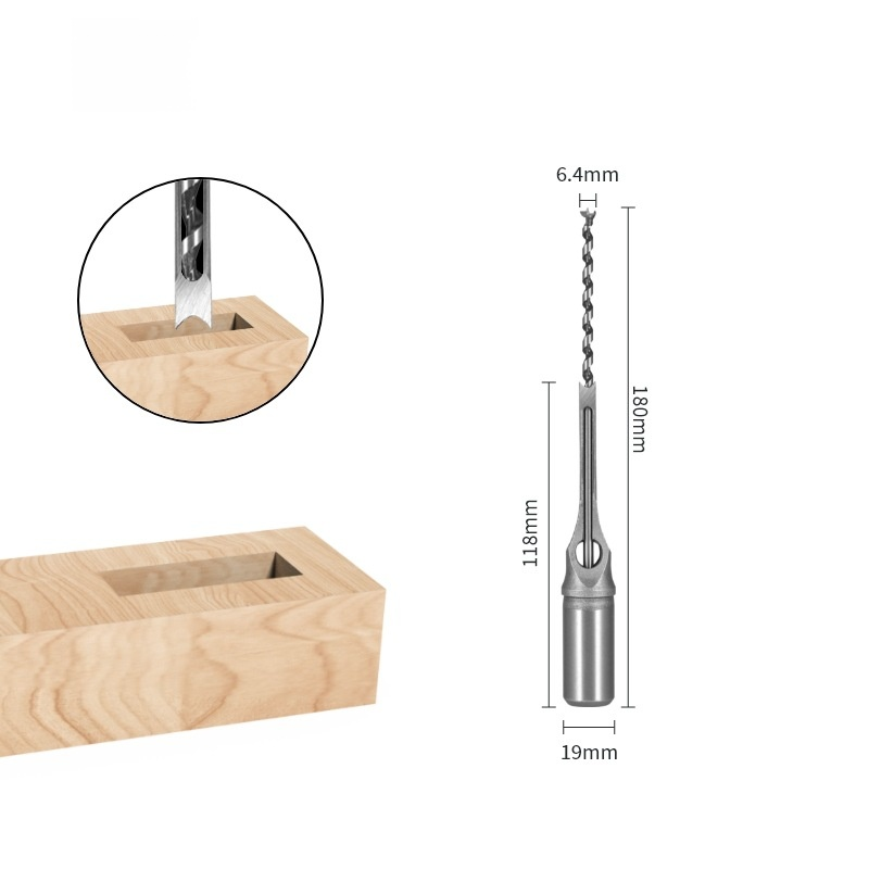 Woodworking Square Hole Saw Drill Set