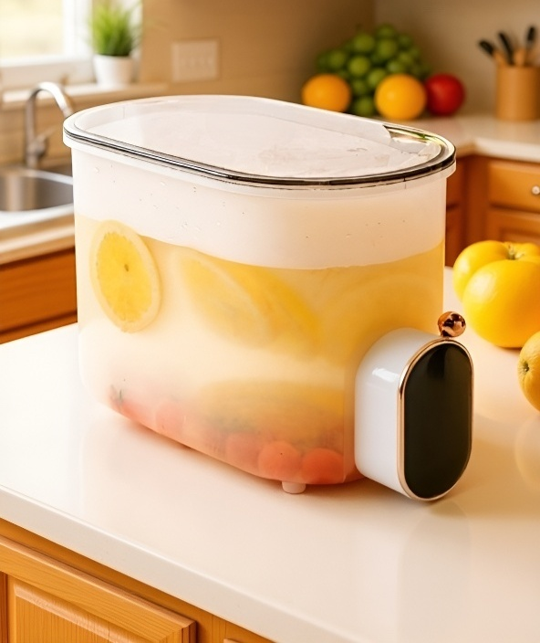 BPA-free filtered water jug for home and office