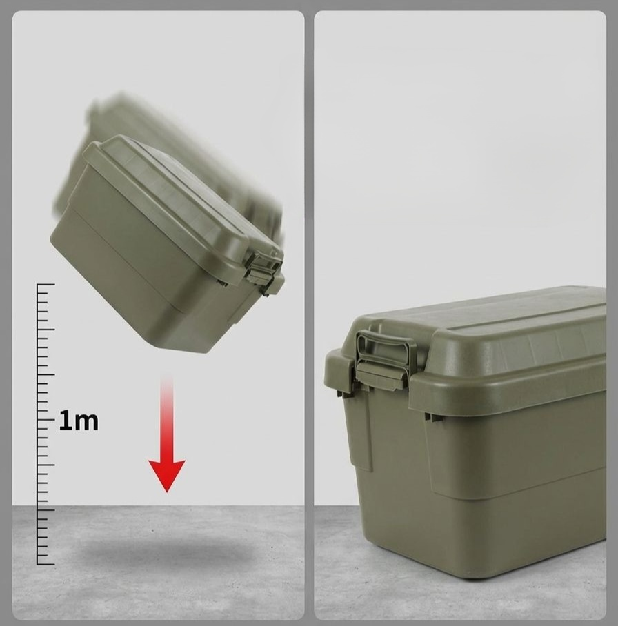 ベランダに置けるコンパクトな屋外ストレージ