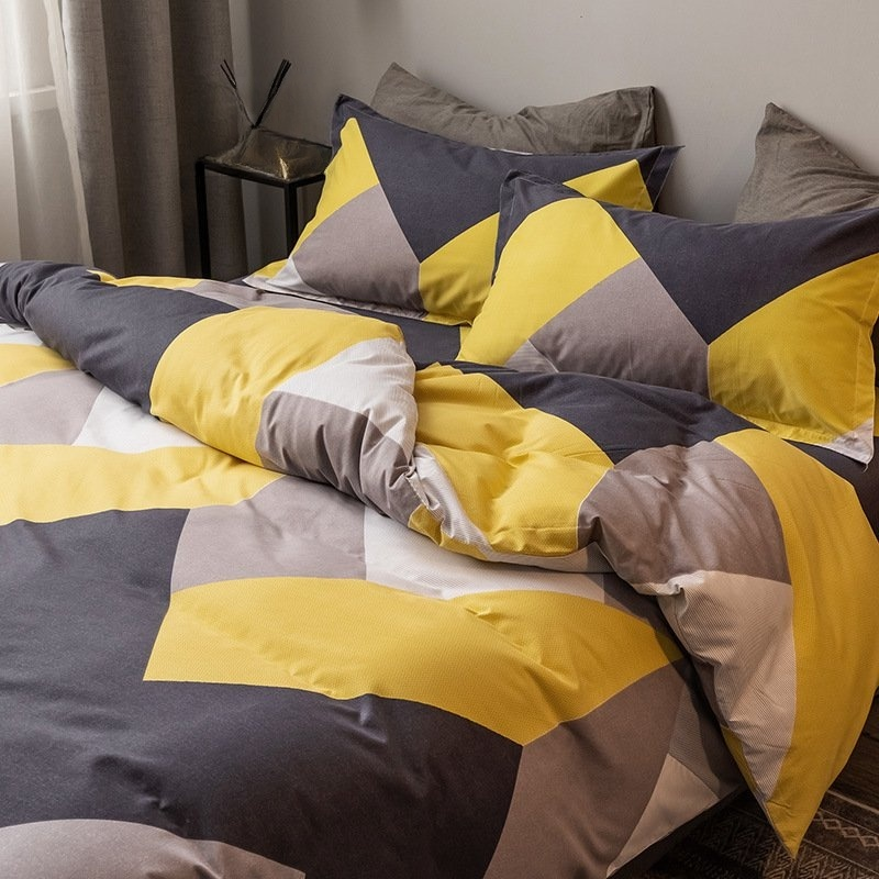 Funda de edredón individual de algodón