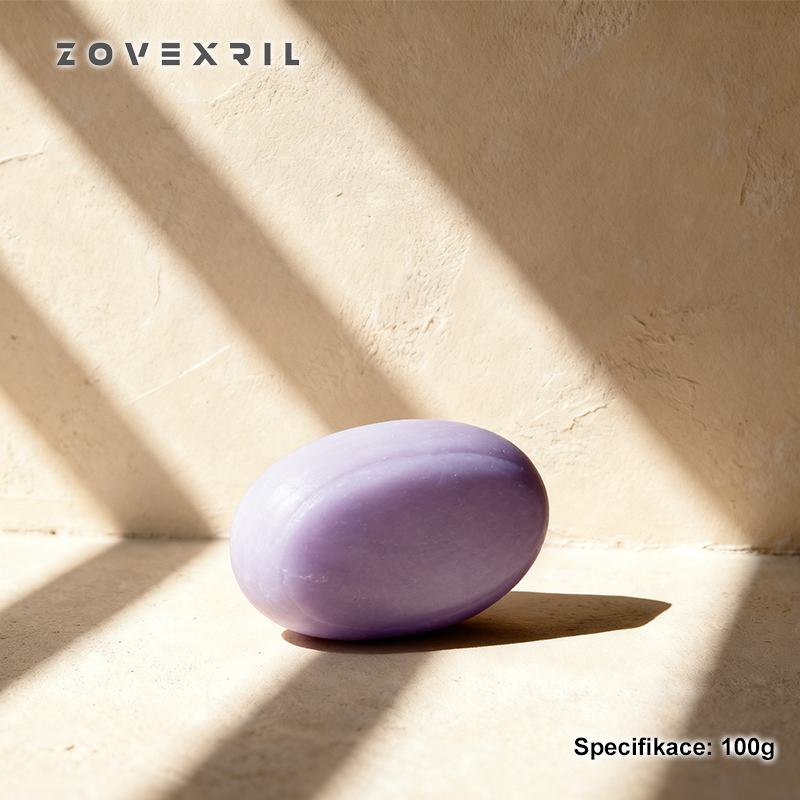 Hydratační efekt jemného mýdla na obličej