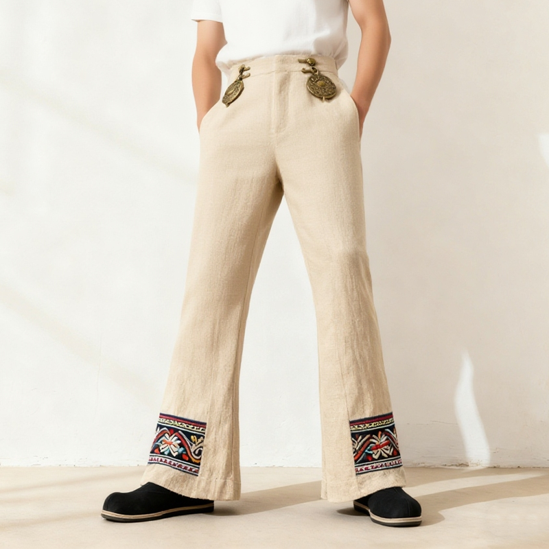 남자 플레어 청바지 전체 이미지