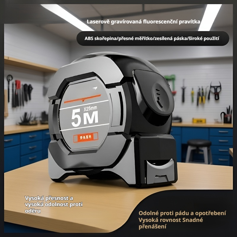 Vysoce přesný fluorescenční měřicí pásmo, odolné proti nárazům, zesílené