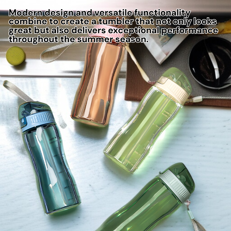 Durable High-temperature Resistant Visual Water Cup for Students and Adults