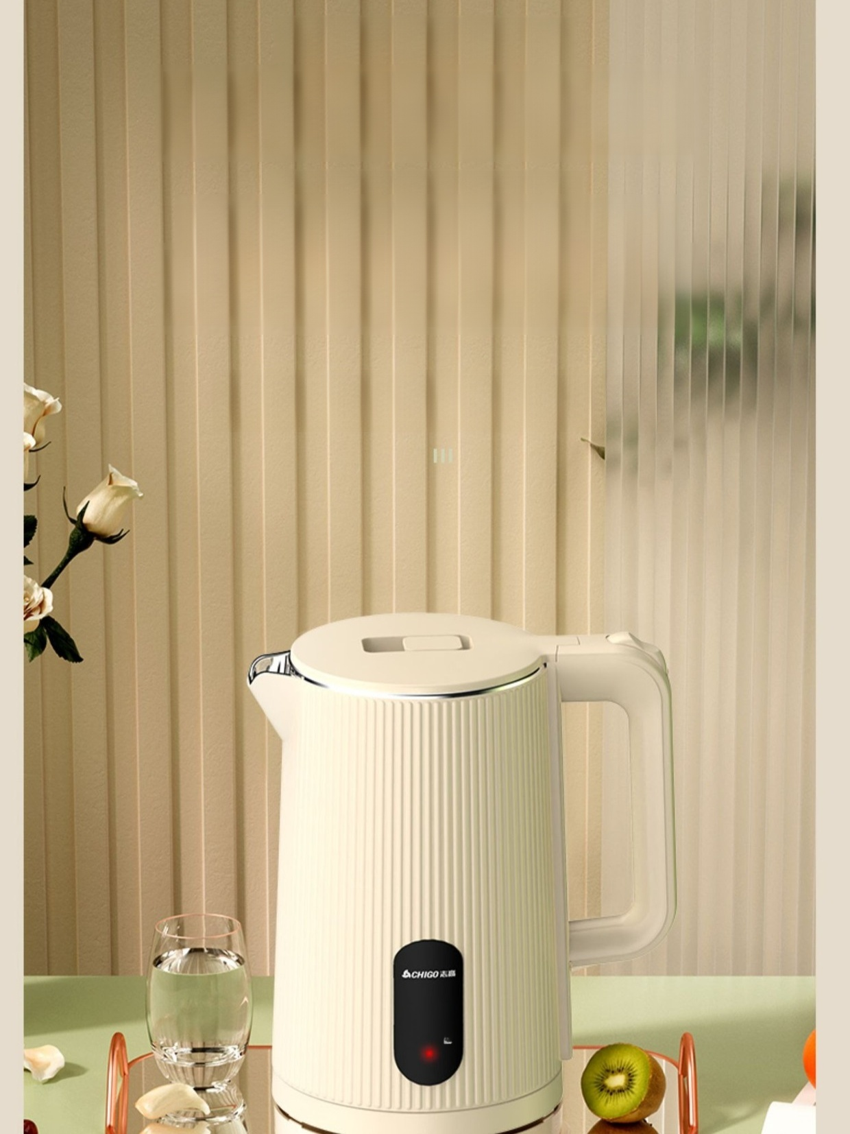 Langlebiger Wasserkocher mit moderner Technologie