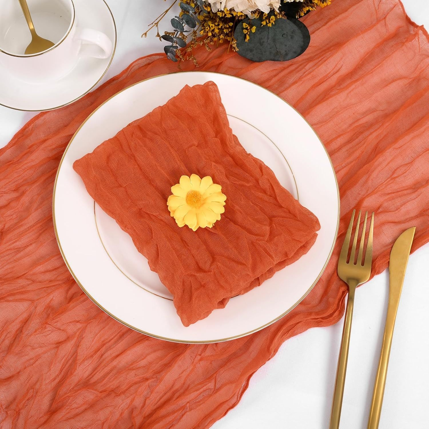 餐巾布絨布起司布餐桌裝飾