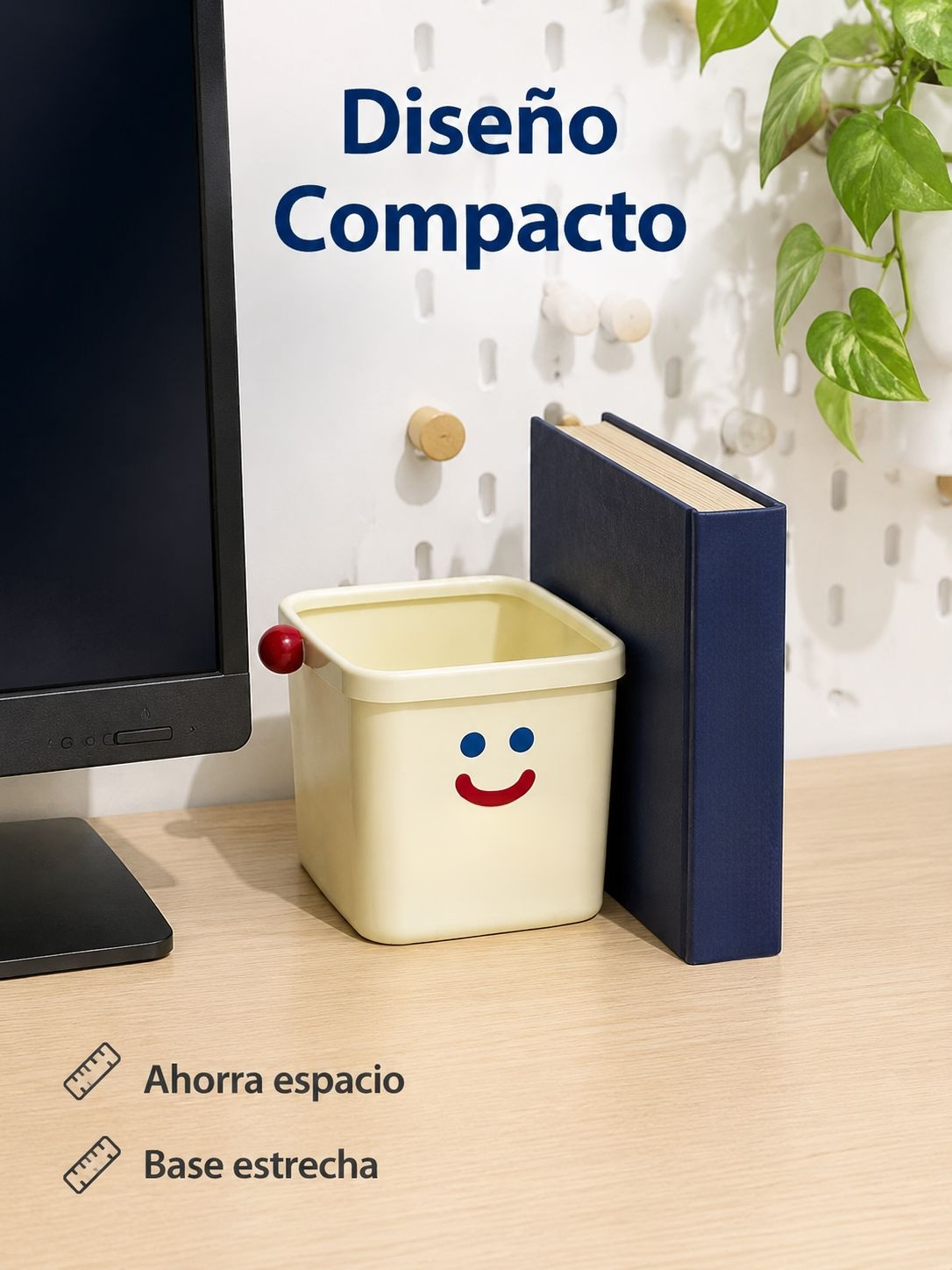 Mini cubo de basura para escritorio