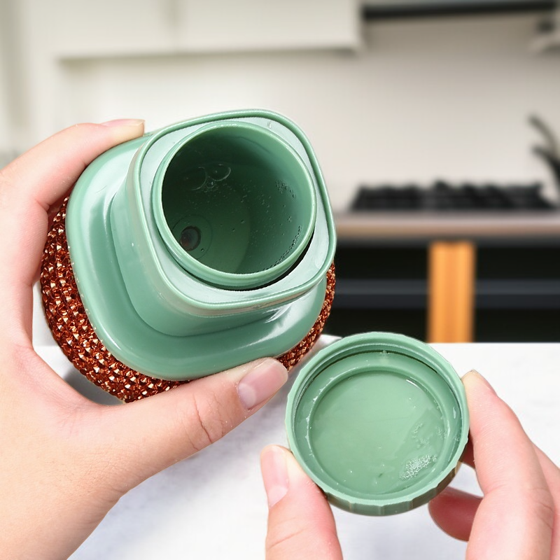 다기능 자동 주입 오염 제거 주방 브러시