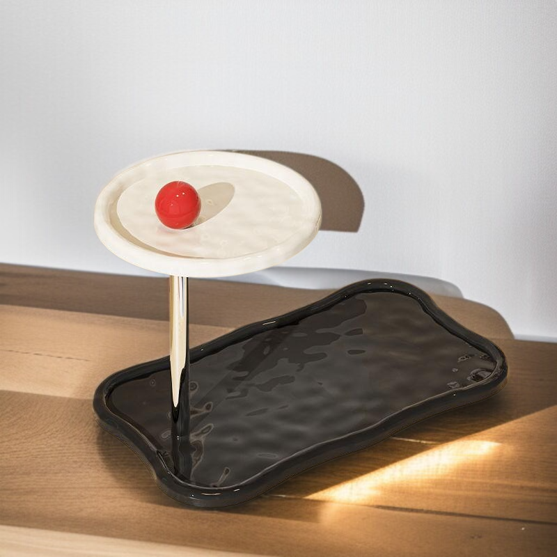 ชั้นวางของสองชั้นสำหรับใช้ในบ้าน