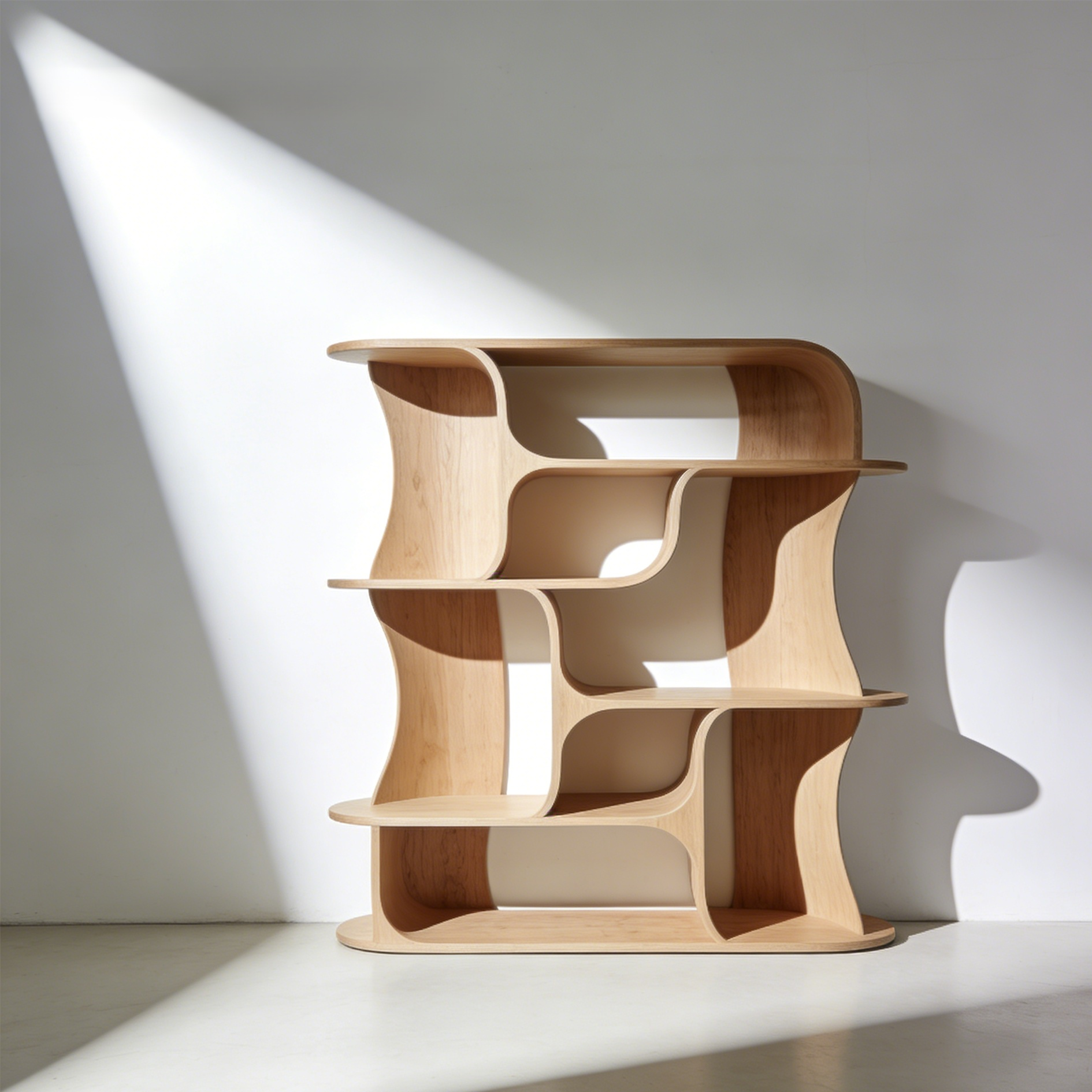 No-drill storage rack with multiple layers