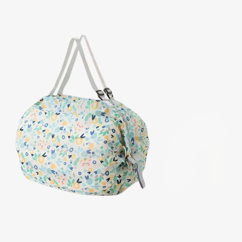 Große, tragbare Eco-Tasche, faltbar, für Damen und Herren, langlebig, Schulterriemen rutschfest