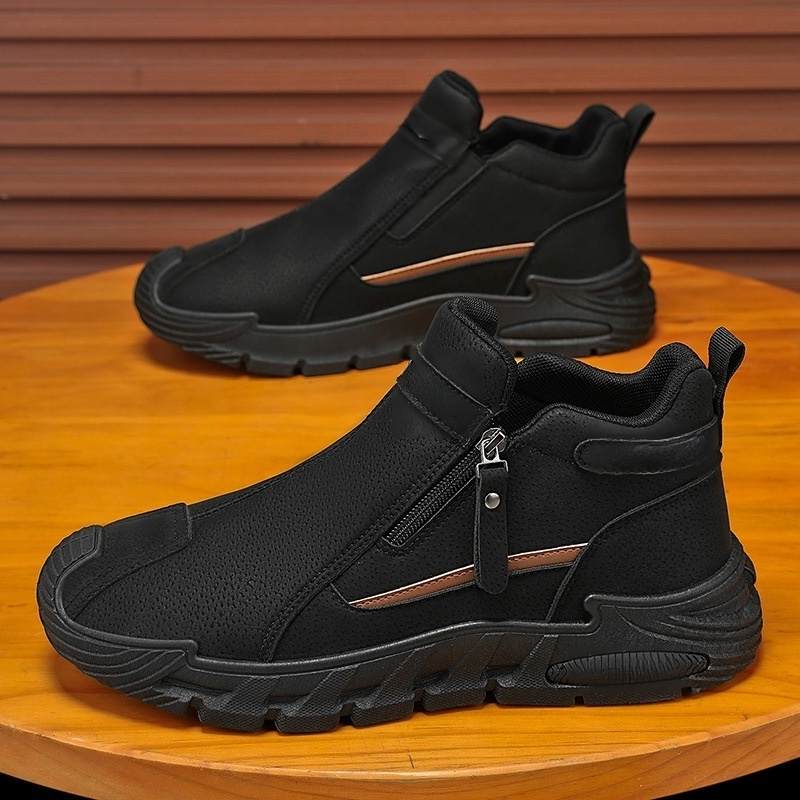 남성 하이탑 안전 작업화 고성능 야외용