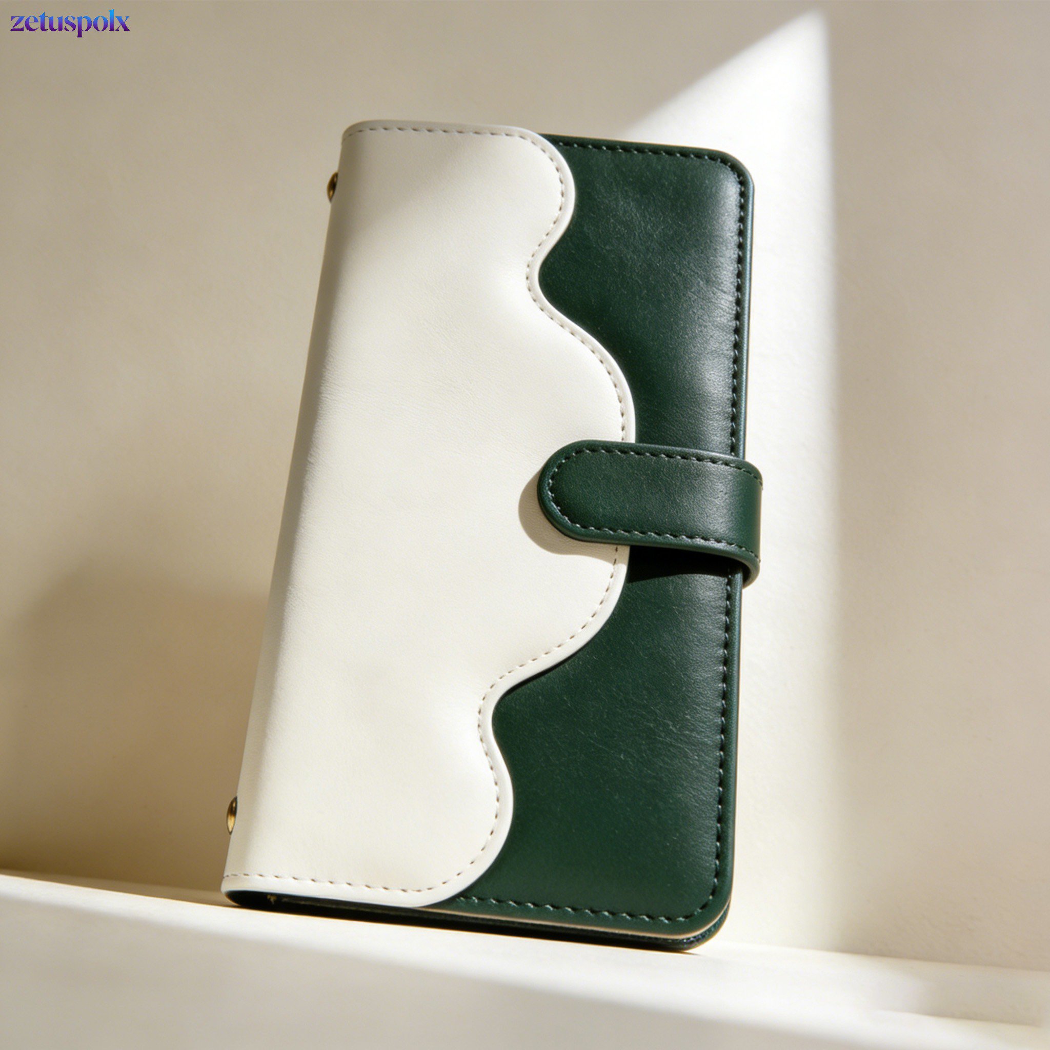 Premium full-grain leather journal for writing