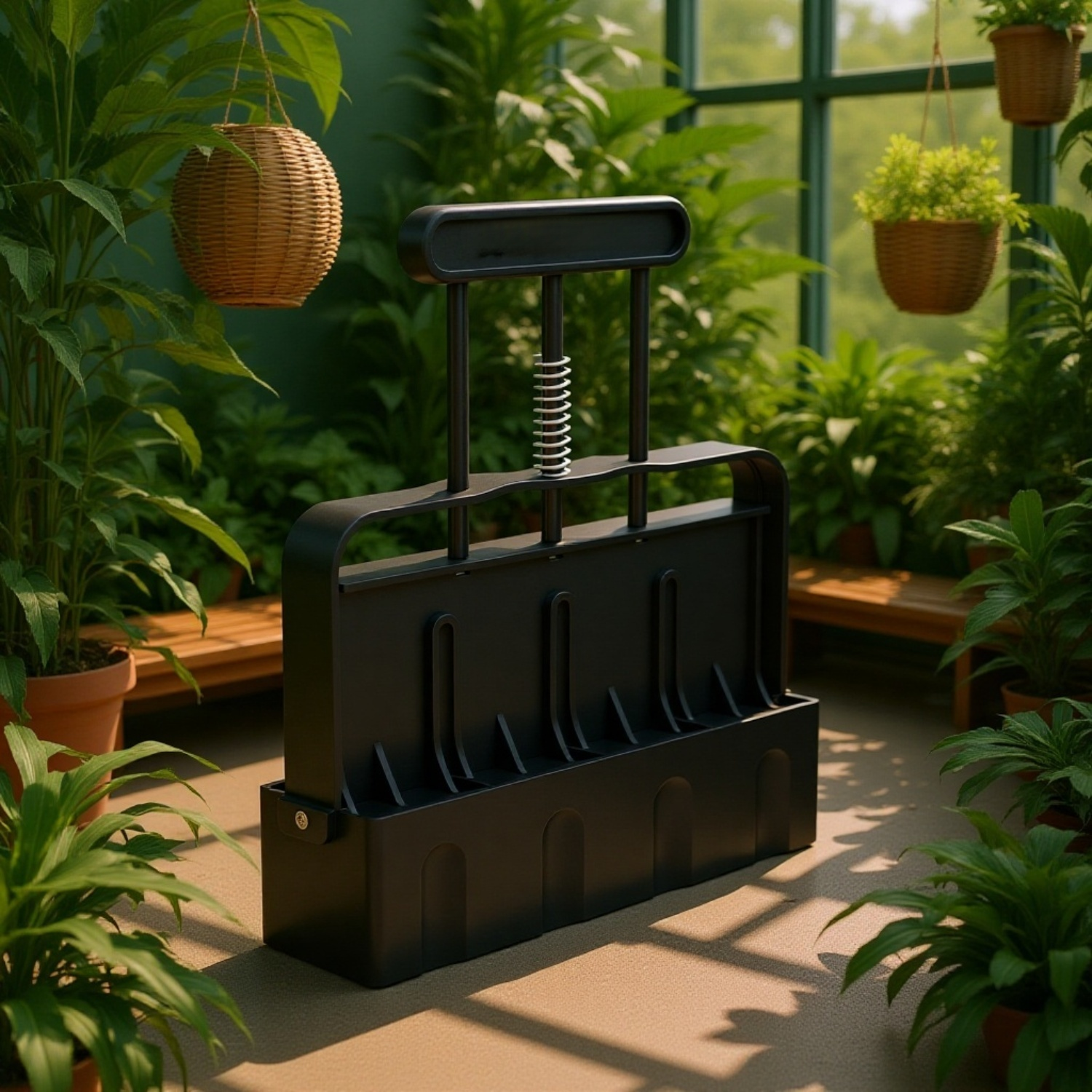 Zahradní formička na půdní bloky pro sazenice