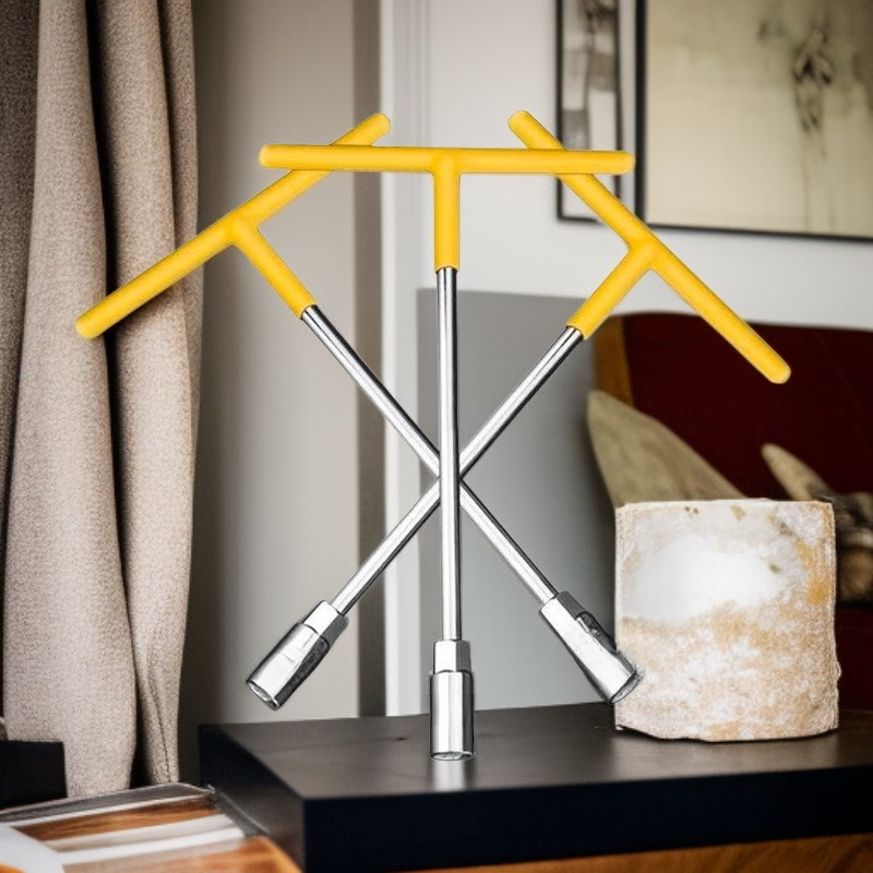 Industrial grade T-type socket wrench