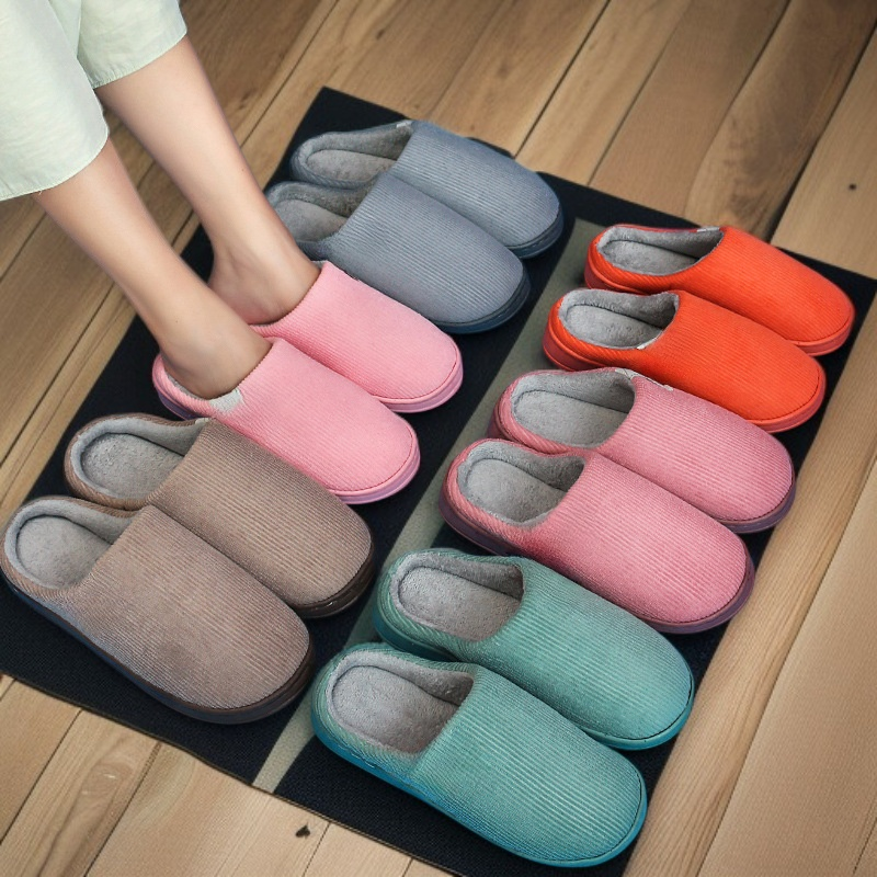 女士居家棉拖鞋