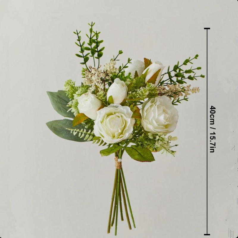 인조 장미 꽃다발