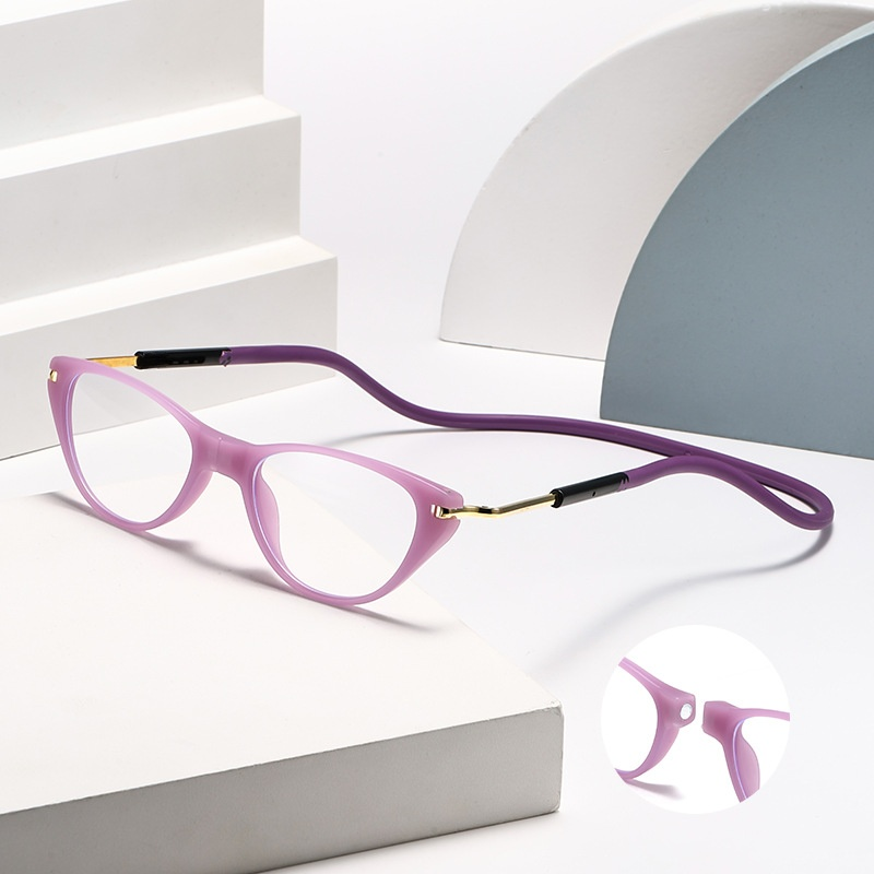 Strong magnetic reading glasses